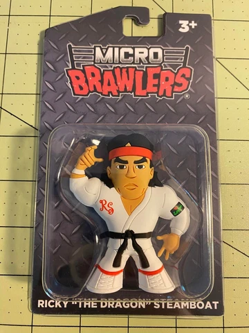 Ricky The Dragon Steamboat Micro Brawlers Figure Pro Wrestling Crate Cover