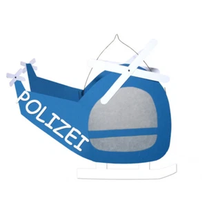4 x Laterne Polizei St. Martin Umzug Laternen basteln Bastelset 34 x 26 cm - Bild 1 von 1