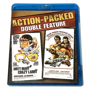 Dirty Mary, Crazy Larry / Race with the Devil (Blu-ray, 2013) Peter Fonda - Picture 1 of 3