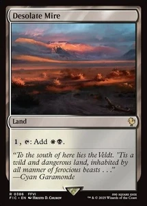 MTG - DESOLATE MIRE - Final Fantasy Com (R) - Picture 1 of 1