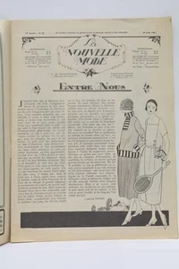 LA NOUVELLE MODE ILLUSTRATIONS PARIS 1921 - Picture 1 of 6