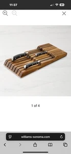 Williams Sonoma 15-Slot In-Drawer Knife Organizer - Picture 1 of 2