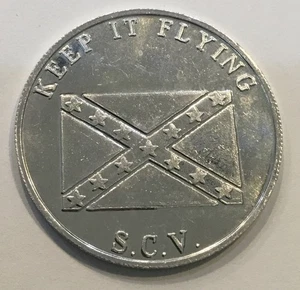 Sons Of Confederate Veterans SCV Keep It Flying Münze Medaille - Bild 1 von 2