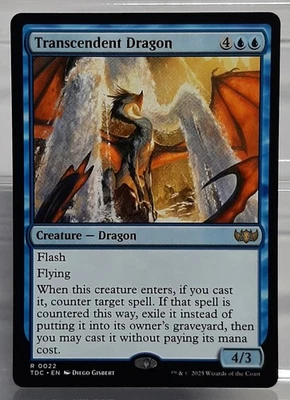 Magic - Transcendent Dragon - Rare/Kreatur - Commander: Tarkir Dragonstorm EN/NM - Bild 1 von 2