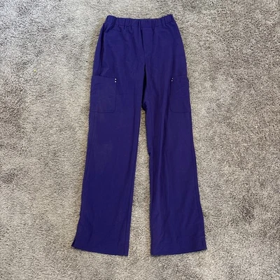 Pantalones Médicos Koi Zafiro Mujer Cintura Elástica Pull On Carga Púrpura XS Pequeños Foto 1 de 4