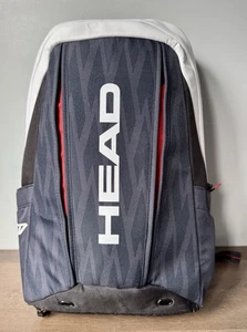 Zaino/borsa racchetta da tennis Head Novak Djokovic - nero/bianco 2018 - Foto 1 di 4