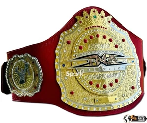 TNA LEGENDS Heavyweight Wrestling Champion Title Belt 4mm Zink Replica Adult Siz - Bild 1 von 9
