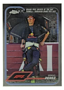 Sergio Pérez 2024 Topps Cromo #169 GP de Hungría Piloto del Día Red Bull Raci - Imagen 1 de 2