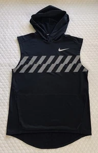 Nike Hoodie Sweatshirt Sleeveless Tank Training Gym Top Running Mens Size S - Picture 1 of 7