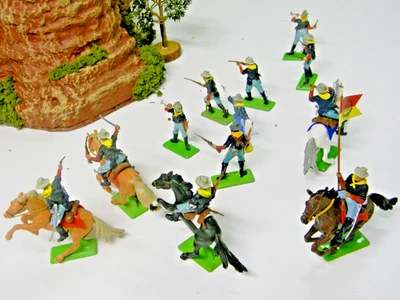 Britains Deetail 7th cavalry battle with the Sioux  Plastic 1/32 (Aug. Listing) - Image 1 of 4