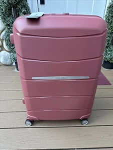 SAMSONITE Outline Pro 25" Medium Check-in Hardside Expandable Spinner Mars Red - Picture 1 of 11