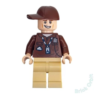 LEGO® PARK WORKER (jw065) Minifigure - Jurassic World - Used - From 759411 - Picture 1 of 3