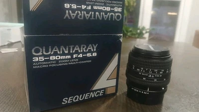 QUANTARAY 35-80mm 1:4-5.6 Multi-Coated Lens for Pentax K mount - Image 1 of 4