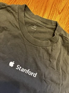 Apple Store Stanford Palo Alto T-Shirt Large grau Macintosh Einzelhandel iPhone LG L - Bild 1 von 14