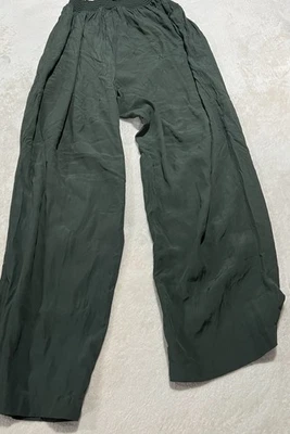 Eileen Fisher Laundered Crinkle Olive Tapered Pants Size 2X Read - Изображение 1 из 4