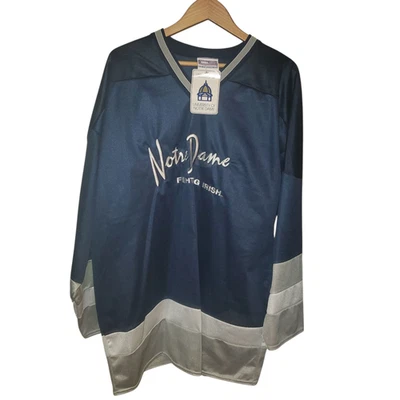 NUEVA Camiseta Notre Dame Lucha Irlandesa Para Hombres XL Crable Sports Universidad de ND Foto 1 de 4