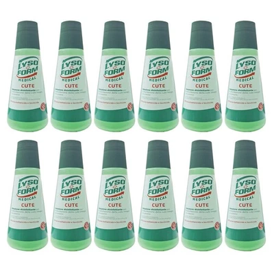 12pz Disinfettante Lysoform Medical Cute soluzione per cute integra 250ml