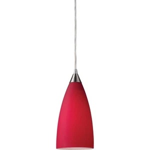 ELK Lighting 2583/1 Vesta Mini Pendant Satin Nickel - Picture 1 of 6
