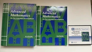 Saxon Advanced Mathmatics 2nd Edition - Homeschool Lesson, Book & Test CDs - Bild 1 von 6