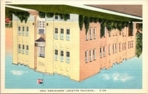 Vintage Linen Postcard Morristown Tennessee Municipal Building - Picture 1 of 2