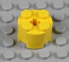 LEGO - 2x2 Round Bricks - PICK YOUR COLORS & LOT SIZE - Axle Hole 3941 Town Bulk