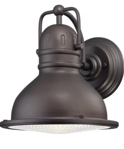 Westinghouse Orson One-Light LED Wall Fixture, Oil Rubbed Bronze, Prismatic Lens - Picture 1 of 4