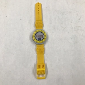 Vintage Blockbuster Video Sport Digital Watch Yellow For parts - Picture 1 of 5
