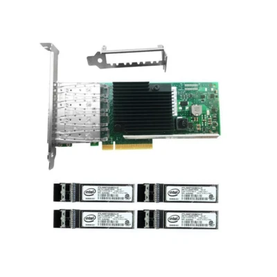Intel 10Gbps PCI-e(3.0) x8 X710-DA4 Ethernet Server Adapter & Intel 850nm Module - Image 1 of 4