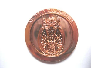 INSIGNE DRAGONS PARACHUTISTES 13° RDP (COIN BI FACE 37MM CUIVRE) - Picture 1 of 2