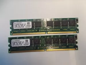 2 Swissbit 512mb Ddr2-533 RAM PC2-4300U SEU06464F1B21MT-37 RAM, # Su- 292 - Picture 1 of 2