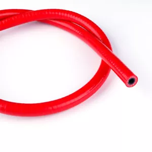 Red STRAIGHT ID 5/8" 16MM 76mm LONG PIPE SILICONE INTERCOOLER COUPLER HOSE - Picture 1 of 3