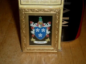 [ FRASER ] FAMILY CREST / COAT OF ARMS, FRIDGE MAGNET, Vintage #1996 yr.  - Picture 1 of 6
