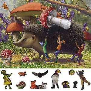 Wooden Jigsaw Puzzle for Adults by FoxSmartBox - 240 pieces - Majestic Harvest - Picture 1 of 6