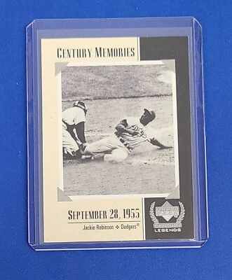 1999 Upper Deck Century Legends - #132 Jackie Robinson Dodgers Baseball Card  c - Image 1 of 4