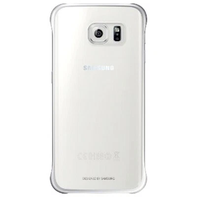 Samsung Custodia Originale Protective Cover Case Galaxy S6 Edge G925f Silver - Immagine 1 di 2