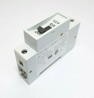 Entrelec LR88297 Stopcircuit Curcuit Breaker. 10 Amp, 240 VAC. Brand New. - Image 1 of 4