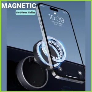 Ventosa magnética de rotación 360° soporte para teléfono de automóvil montaje en tablero de instrumentos de automóvil EE. UU. - Imagen 1 de 20