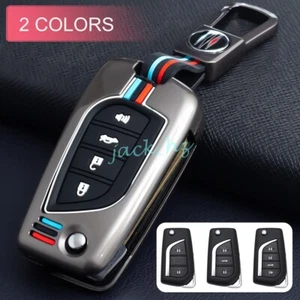 Llavero Funda Llavero Coche Para Toyota RAV4 CHR Corolla LE Hilux Accesorios - Imagen 1 de 15