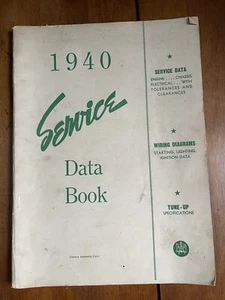 Motors Factory Shop Manual 1940 Automobile Ford Chevy Packard Cadillac Willys - Picture 1 of 13