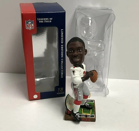 MICHAEL VICK Field Turf ATLANTA FALCONS Limited Edition Bobblehead Bobble Cover