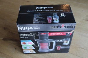 NINJA Ultra Prep Compact PS100UK 3-in-1 Blender Food Drink 'Brand New' - Picture 1 of 4