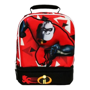 Bolso de Mano Disney Incredibles 2 Aislado Caja de Lunch Cooler School Pixar - Imagen 1 de 5