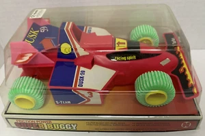 Friction Power Super Buggy rot 9" Kunststoff Vintage PeterKin Spielzeug NEU IM KARTON - Bild 1 von 6