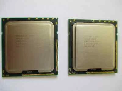 Matched Pair 2pcs Intel Xeon W5590 SLBGE 3.33GHz QC CPU 8M Cache 6.40GTs LGA1366 - Image 1 of 4