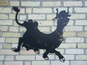 Vaca "la Alegre" 3mm Acero de 60cm-100cm Decoración Logo Establo Lechería - Imagen 1 de 7