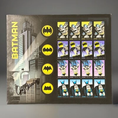 Scott 4928-4935 Batman Forever Stan Signed By Designer Greg Breeding - Image 1 of 2