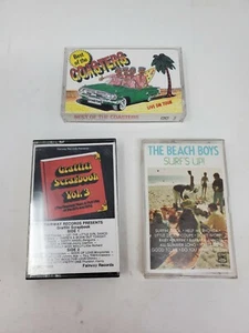 Audio Cassette 3 Pack of the 60's The Beach Boys, The Coasters and Graffiti Scr - Picture 1 of 7