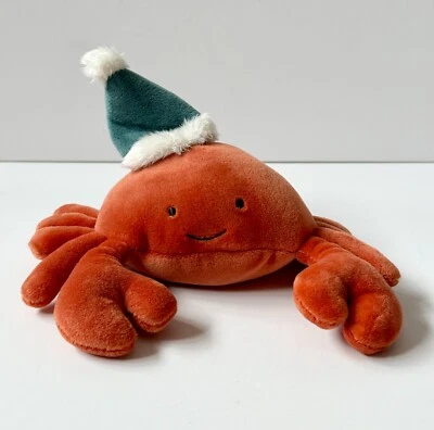 Jellycat Celebration Crustacean Crab Plush Soft Toy NEW with tags RETIRED - Image 1 of 4