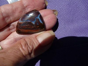 Koroiot Boulder Opal -  Pendant - Cabochon * Unique Pattern * 40cts. - Picture 1 of 4
