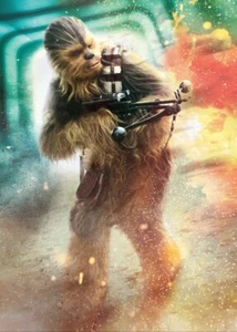 Star Wars Chewbacca Metal Poster Star Wars Mandalorian 7x11 12x18 C3 - Picture 1 of 1
